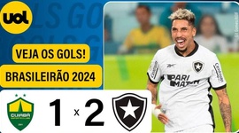 Brasileirão: Cuiabá 1 - 2 Botafogo (2024)