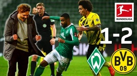 Bundesliga: Werder Bremen 1 - 2 Dortmund (2020-2021)