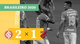 Brasileirão: Internacional 2 - 1 Athletico-PR (2020)
