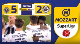 Super Liga: Partizan 5 - 2 IMT Novi Beograd (2023-2024)