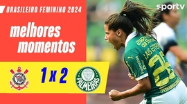 Brasileirão Feminino: Corinthians 1 - 2 Palmeiras (2024)