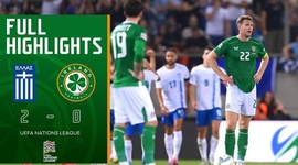 Liga das Nações: Grécia 2 - 0 Rep. Irlanda (2024-2025)