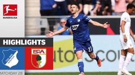 Bundesliga: 1899 Hoffenheim 3 - 1 FC Augsburg (2023-2024)