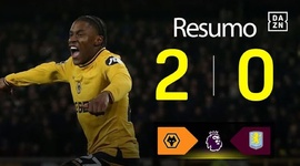 Premier League: Wolves 2 - 0 Aston Villa (2024-2025)