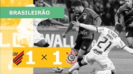 Brasileirão: Athletico-PR 1 - 1 Corinthians (2022)