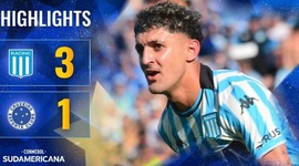 Copa Sudamericana: Racing Club 3 - 1 Cruzeiro (2024)