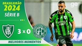 Série B: América-MG 3 - 0 Guarani (2024)