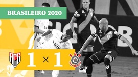 Brasileirão: Atlético-GO 1 - 1 Corinthians (2020)