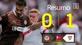 Bundesliga: FC St. Pauli 0 - 1 Estugarda (2024-2025)