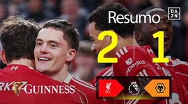 Premier League: Liverpool 2 - 1 Wolves (2025-2026)