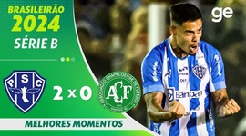 Série B: Paysandu 2 - 0 Chapecoense (2024)
