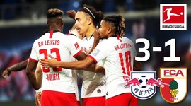 Bundesliga: RB Leipzig 3 - 1 FC Augsburg (2019-2020)