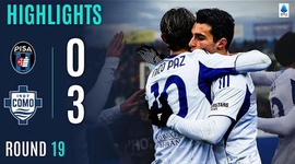 Serie A: Pisa 0 - 3 Como (2025-2026)