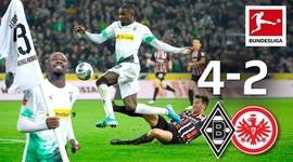 Bundesliga: Mönchengladbach 4 - 2 Frankfurt (2019-2020)
