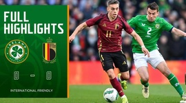 Amigáveis de seleções: Rep. Irlanda 0 - 0 Bélgica (2024)