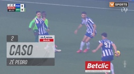 Liga Portugal Betclic: FC Porto vs Sporting, Caso Zé Pedro, 2' (2024-2025)