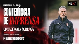 Liga Portugal Betclic: Antevisão de Carlos Vicens ao Nacional vs Sp. Braga (2025-2026)