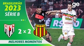 Série B: Atlético-GO 2 - 2 Sampaio Corrêa (2023)