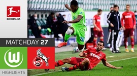 Bundesliga: VfL Wolfsburg 1 - 0 FC Koln (2020-2021)