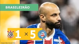 Brasileirão: Corinthians 1 - 5 Bahia (2023)