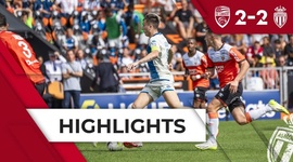 Ligue 1: Lorient 2 - 2 Monaco (2023-2024)