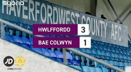 Premier League: Haverfordwest 3 - 1 Colwyn Bay FC (2023-2024)