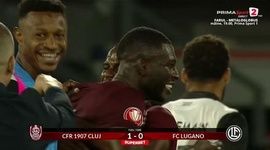 Liga Europa: CFR Cluj 1 - 0 a.p Lugano (2025-2026)