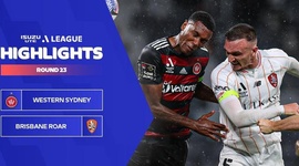A-League: Western Sydney 1 - 2 Brisbane Roar (2023-2024)