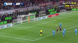 Serie A: Milan vs Napoli, Golo 2-1 K. De Bruyne (g.p.) (2025-2026)