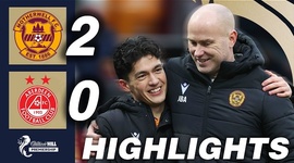 Premiership: Motherwell 2 - 0 Aberdeen (2025-2026)
