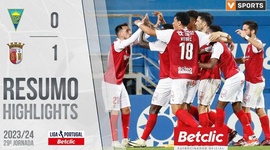 Liga Portugal Betclic: Estoril 0 - 1 Sp. Braga (2023-2024)