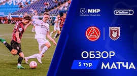 Premier Liga: Akron Tolyatti 1 - 2 Rubin (2024-2025)