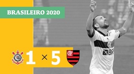 Brasileirão: Corinthians 1 - 5 Flamengo (2020)