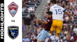 Major League Soccer: Colorado 1 - 1 San Jose (2021)