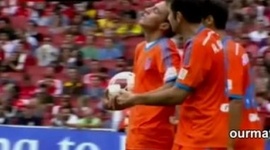 Amigáveis de clubes: Valência 2 - 2 Monaco (2014-2015)