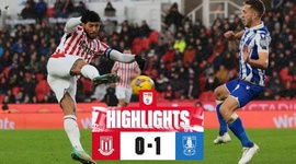 Championship: Stoke City 0 - 1 Sheffield Wed (2023-2024)