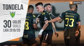 Tondela: Os 30 golos na Liga 19/20