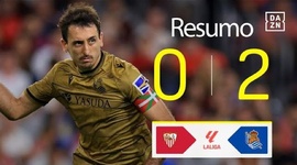 La Liga: Sevilla 0 - 2 Real Sociedad (2024-2025)