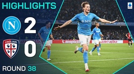 Serie A: Napoli 2 - 0 Cagliari (2024-2025)