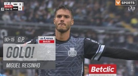 Liga Portugal Betclic: V. Guimarães vs Boavista, Golo 2-2 Miguel Reisinho (2024-2025)