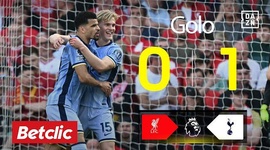 Premier League: Liverpool vs Tottenham, Golo 0-1 Solanke (2024-2025)