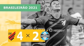 Brasileirão: Athletico-PR 4 - 2 Grêmio (2021)