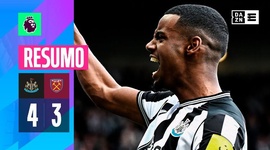 Premier League: Newcastle 4 - 3 West Ham (2023-2024)