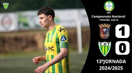 Juniores A S19 I Divisão: Torreense 1 - 0 Tondela (2024-2025)