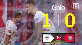Bundesliga: RB Leipzig vs Bayern München, Golo 1-0 Šeško (2024-2025)