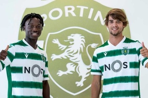 Sporting anuncia renovações de Daniel Bragança e Joelson Fernandes