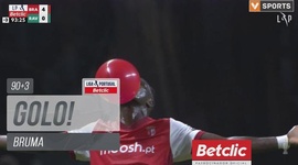 Liga Portugal Betclic: Sp. Braga vs Rio Ave, Golo 4-0 Bruma (2024-2025)