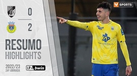Liga Portugal Bwin: V. Guimarães 0 - 2 Arouca (2022-2023)