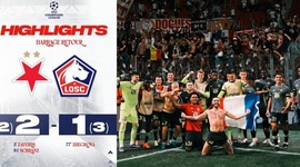 Liga Campeões: Slavia 2 - 1 Lille (2024-2025)