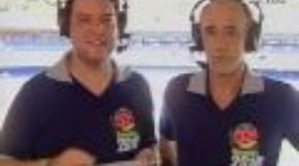 Comentador da Rede Globo desmaia em directo